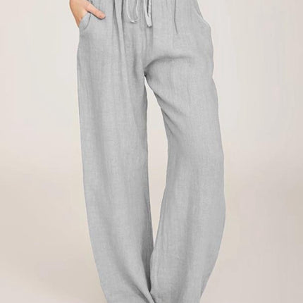 Women's Casual Cotton And Linen Loose Yoga Pants